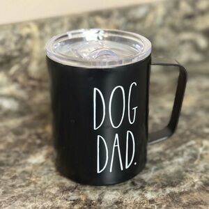 Rae Dunn Black “Dog Dad” Mug